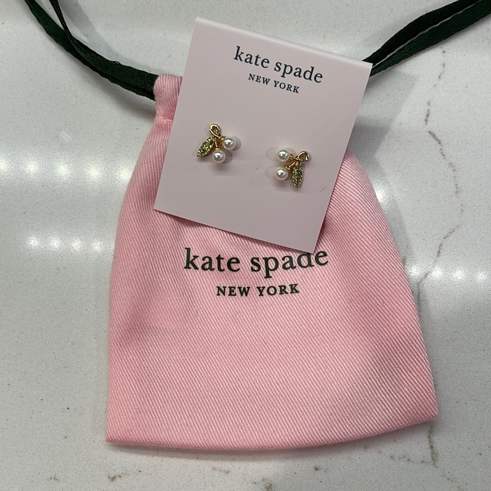 Kate Spade Cherie Cherry Earrings